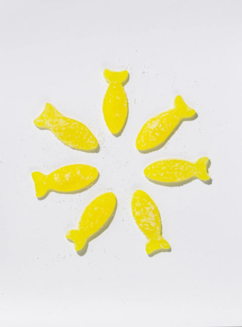 BonBon's Sour Elderflower Fish - Swedish Candy 5.2oz (150g)
