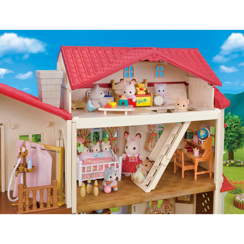 Red Roof Country Home Gift Set-Secret Attic Playroom-