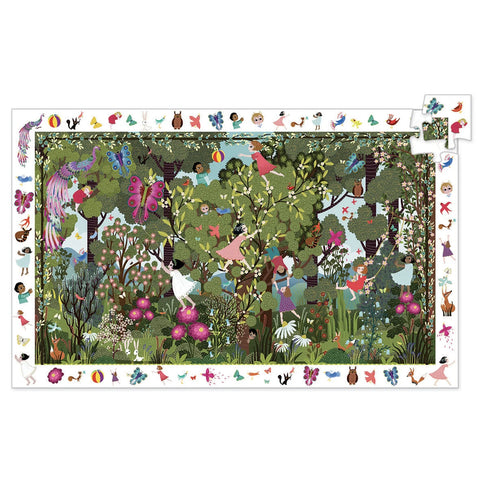 Observation Puzzle 100pcs Garden Play Time
