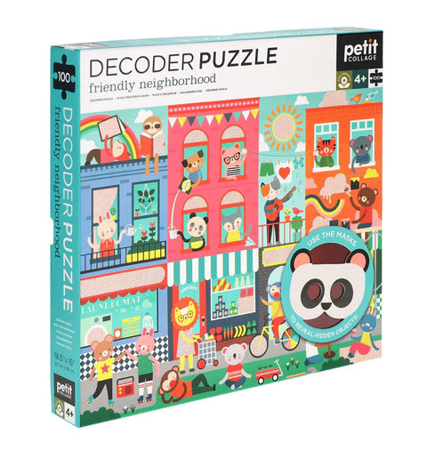 Decoder Puzzle 100pc Friendly Neighborhood
