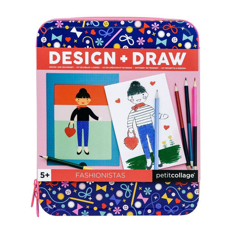 Design + Draw Fashionistas On-The-Go