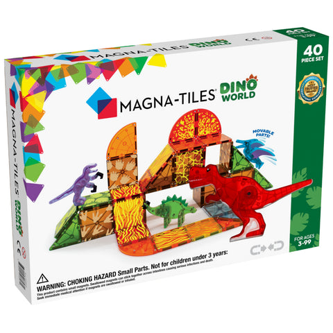Magna-Tiles® Dino World 40-Piece Set