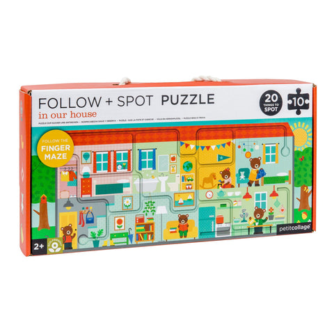 Follow + Spot Puzzle In Our House