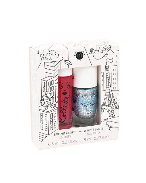 Nail Polish and Lip Gloss Set MAGIQUE