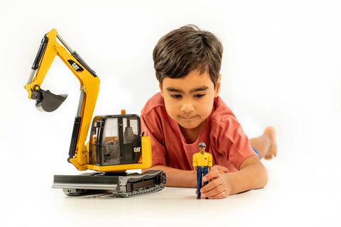 Bruder 02467 Cat® Mini Excavator with Worker