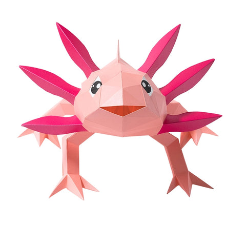 Axolotl 3D Origami