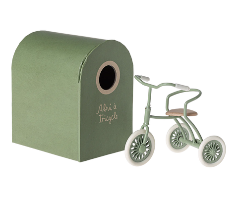 Abri a tricycle, Mouse - Green