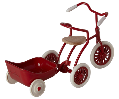 Tricycle Hanger, Mouse - Red