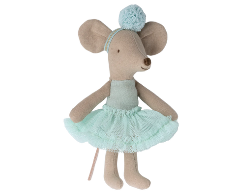 Ballerina Mouse, Little Sister - Light Mint