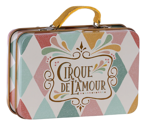 Small suitcase, Harlequin