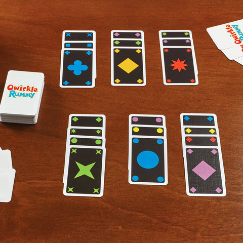 Qwirkle Rummy Color Blind Edition