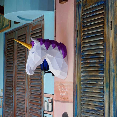 Unicorn 3D Wall Art
