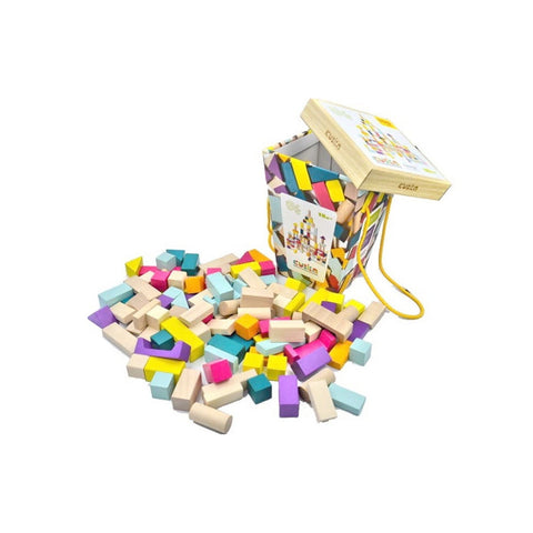 Wooden Blocks Construction Kit