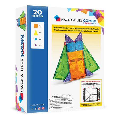 Magna-Tiles® Combo 20pcs Set