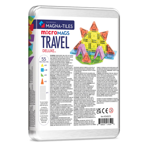 MAGNA-TILES® MicroMAGS Travel Deluxe 55pcs