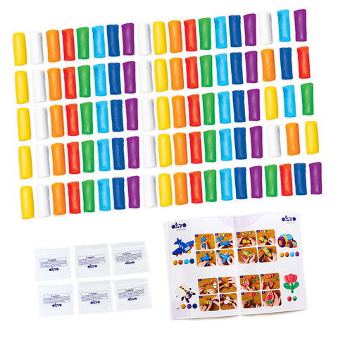 Okto Color Dough  – 96 Packs in 8 Colors