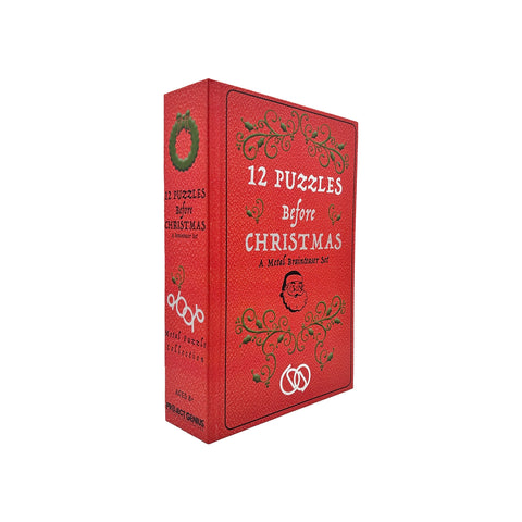 12 Puzzles Before Christmas Advent Book