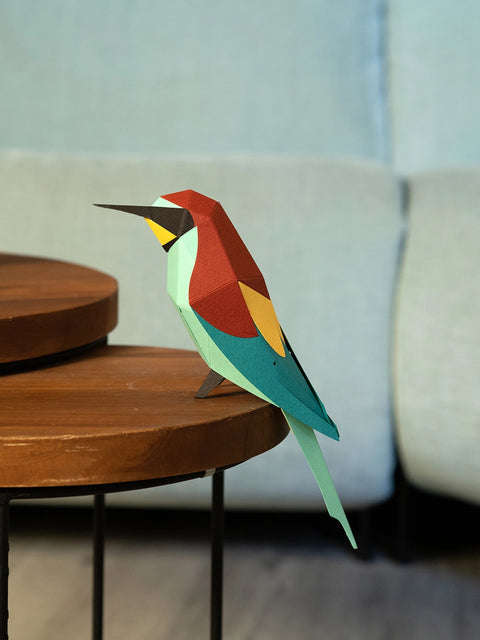Bee-Eater - Bird 3D Paper Figure