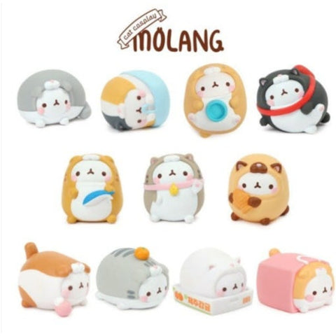 Molang Lazy Cat Costume