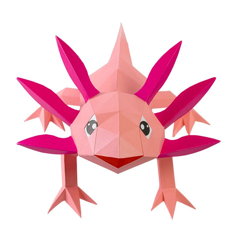 Axolotl 3D Origami