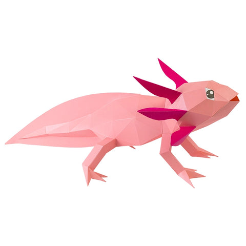 Axolotl 3D Origami
