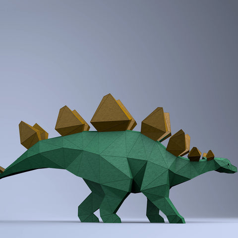 Stegosaurus Origami Model