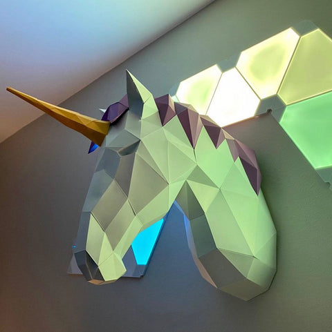 Unicorn 3D Wall Art