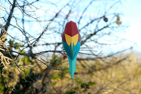 Bee-Eater - Bird 3D Paper Figure