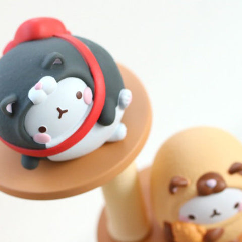 Molang Lazy Cat Costume