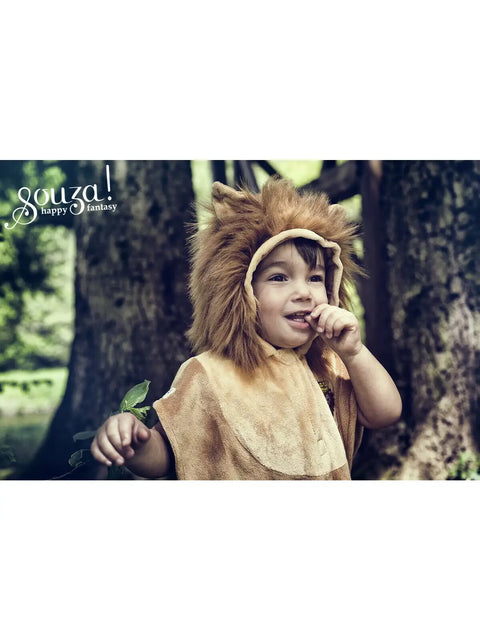 "Peke" Lion Costume Cape-2yrs