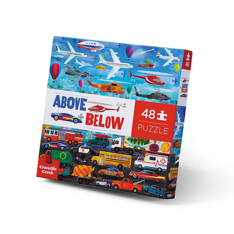 48-pc Above & Below-Things That Go