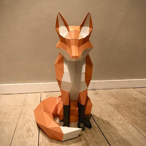Fox 3D Origami