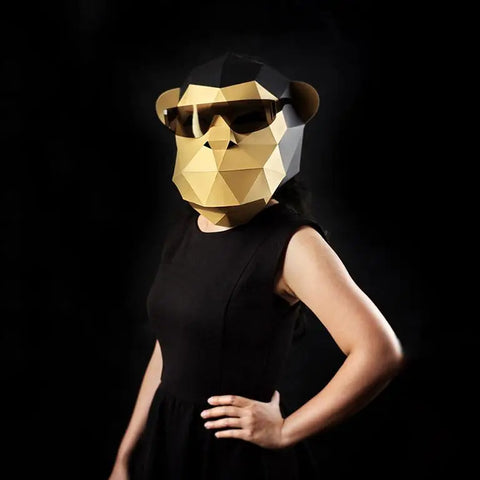 Gorilla Origami Mask