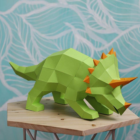 Triceratops 3D Origami