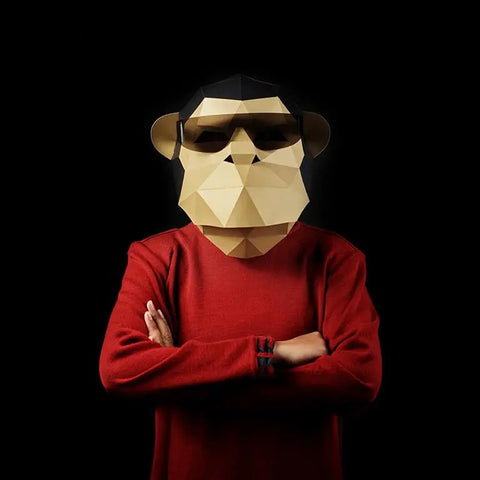 Gorilla Origami Mask