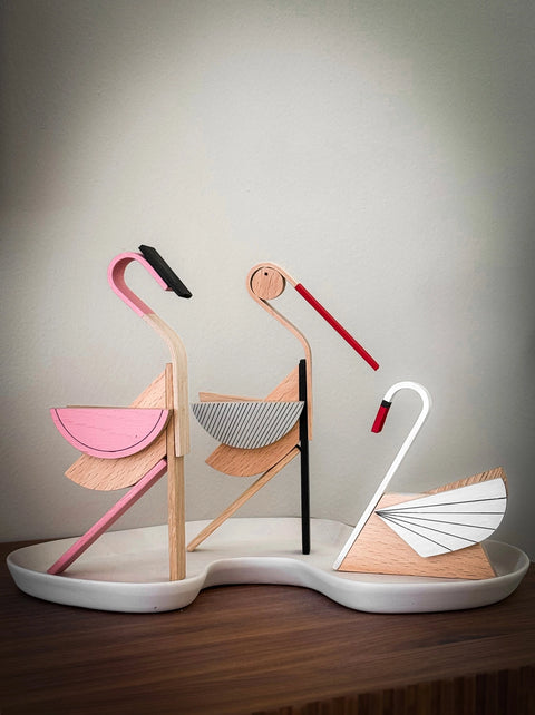 Stork Wooden Magnetic Toy - Deluxe