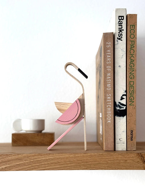 Flamingo Wooden Magnetic Toy - Deluxe