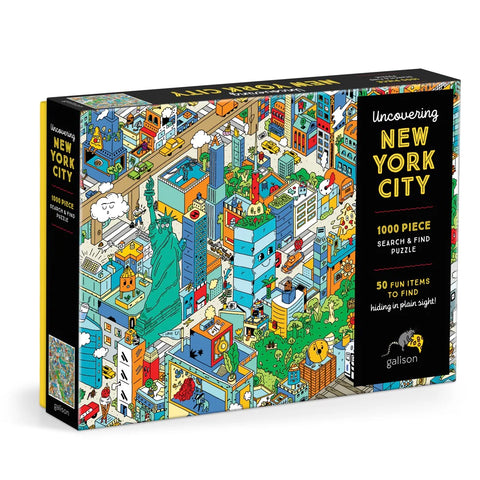 Uncovering New York City - 1000 Piece Puzzle