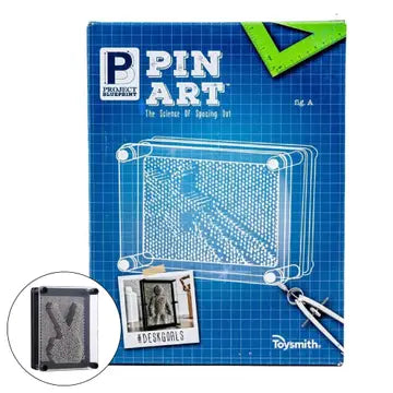 Project Blueprint Pin Art