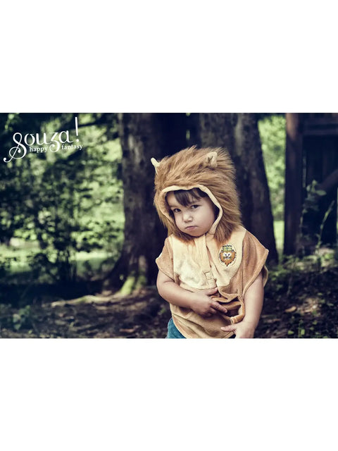 "Peke" Lion Costume Cape-2yrs