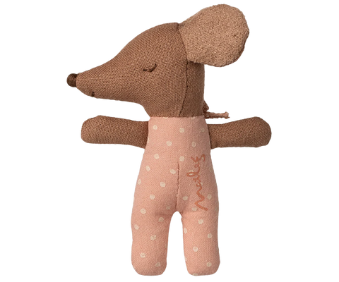 Sleepy Wakey Baby Mouse in Matchbox - Rose -2026