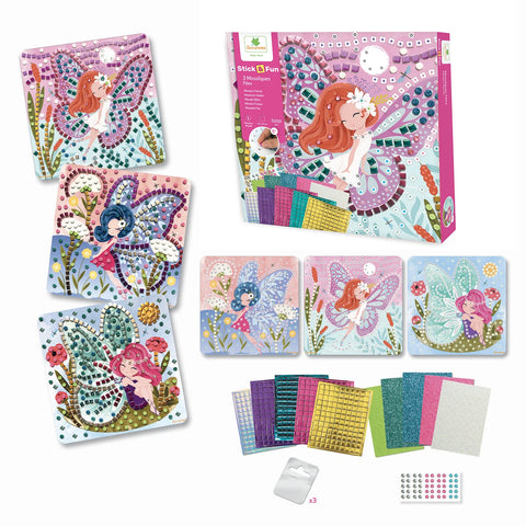 Stick'N Fun - S Mosaics Fairies