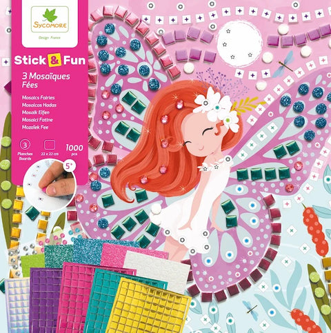 Stick'N Fun - S Mosaics Fairies