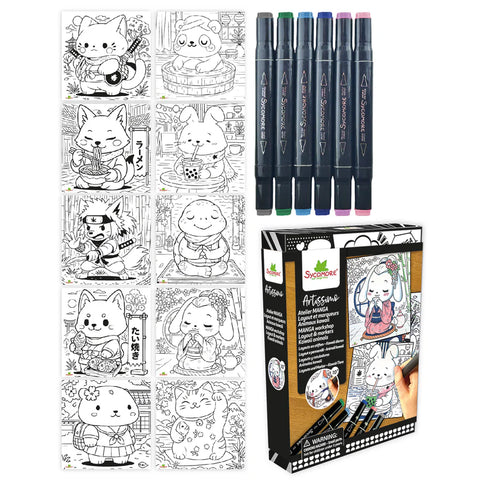 Artissimo - Layout and markers Kawaii animals