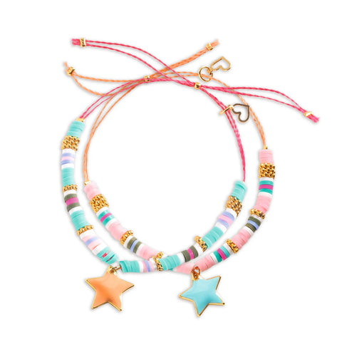 Star Heishi Beads & Jewelry