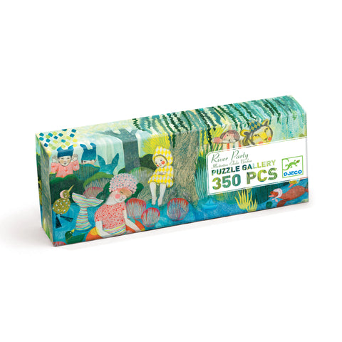 River Party 350pc Gallery Puzzle + Poster