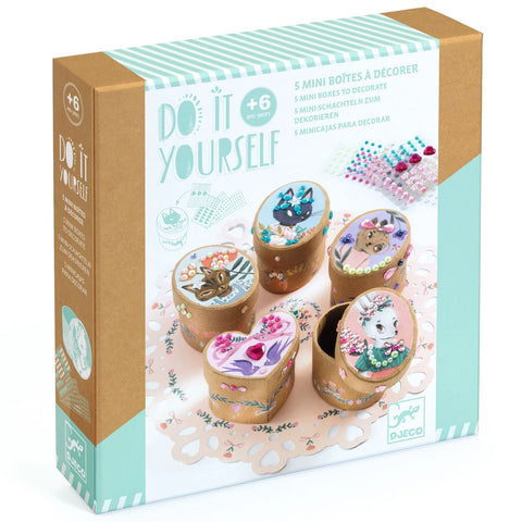 Adorable DIY Craft Kit- Mini Boxes