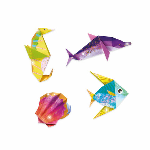 Sea Creatures Origami Paper Craft Kit