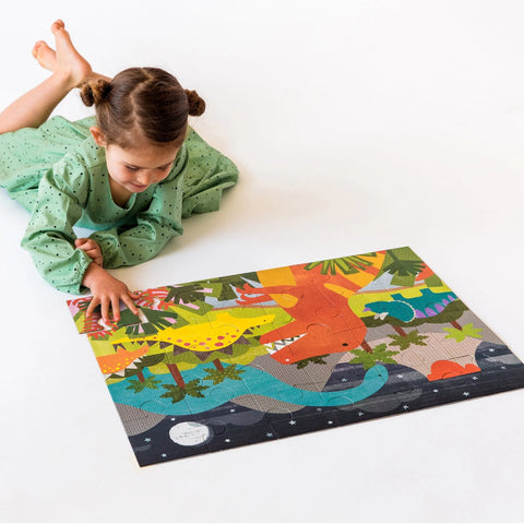 Floor Puzzle: Dinosaur Kingdom 24pc
