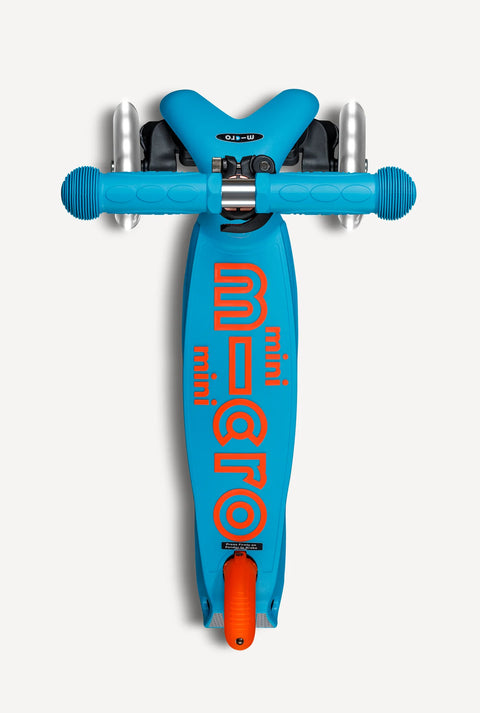 Mini Foldable LED Scooter - Neon Sunset/Aqua